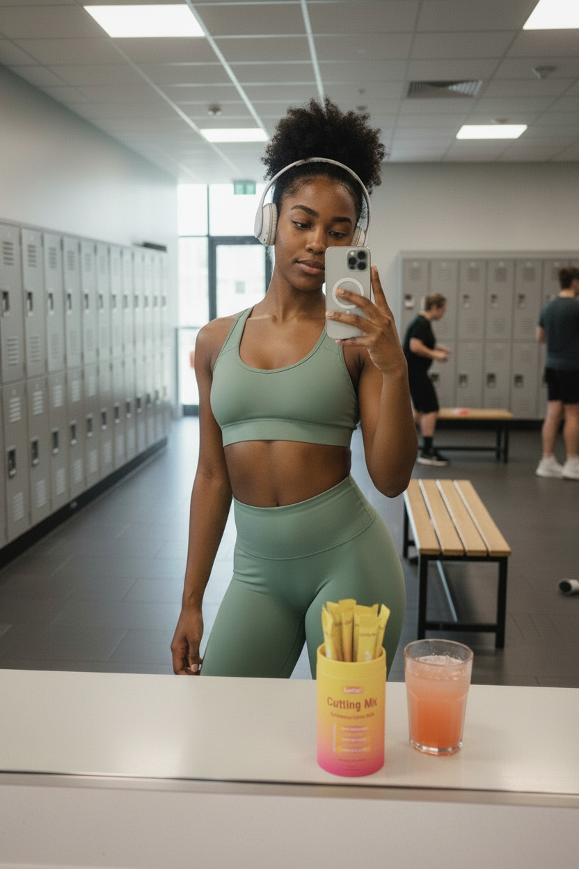 BerryBurn UGC - Locker Room Women Background